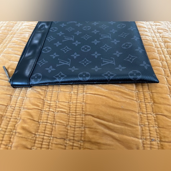LOUIS VUITTON ECLIPSE DISCOVERY POCHETTE MONOGRAM POUCH CASE CLUTCH BAG M62291 - Picture 11 of 12